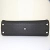 Bolso de mano Fendi Peekaboo modelo mediano en cuero granulado negro - Detail D5 thumbnail