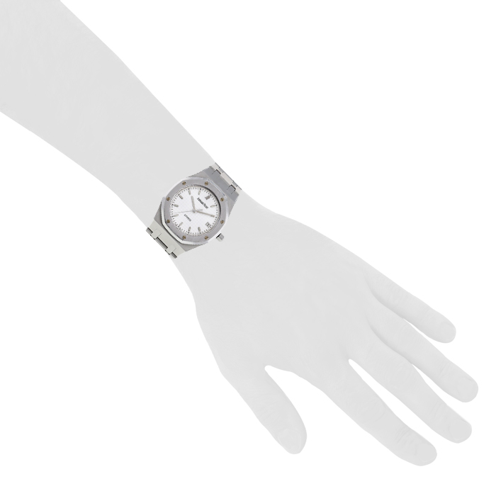 Audemars Piguet Royal Oak watch in stainless steel Ref: 14790ST - Detail D1