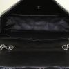 Bolso bandolera Chanel Timeless jumbo en charol acolchado negro - Detail D3 thumbnail