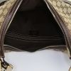Gucci handbag in brown logo canvas and brown leather - Detail D2 thumbnail