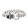 Bracciale Hermès Boucle Sellier modello piccolo in argento - 00pp thumbnail