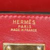 Sac bandoulière Hermes Kelly 32 cm en cuir box rouge - Detail D4 thumbnail