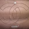 Chanel bag in brown quilted iridescent leather - Detail D4 thumbnail