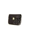 Dior Miss Dior Promenade shoulder bag in black quilted leather - 00pp thumbnail