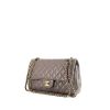 Chanel Timeless handbag in grey quilted leather - 00pp thumbnail