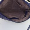 Bottega Veneta Nodini shoulder bag in blue braided leather - Detail D2 thumbnail