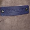 Bottega Veneta Nodini shoulder bag in blue braided leather - Detail D3 thumbnail