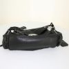 Prada Antic Buckles bag worn on the shoulder or carried in the hand in black canvas and black leather - Detail D4 thumbnail