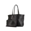 Bolso Cabás Chanel Grand Shopping en cuero granulado negro - 00pp thumbnail