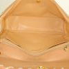 Chanel Timeless Maxi Jumbo handbag in brown natural leather - Detail D2 thumbnail