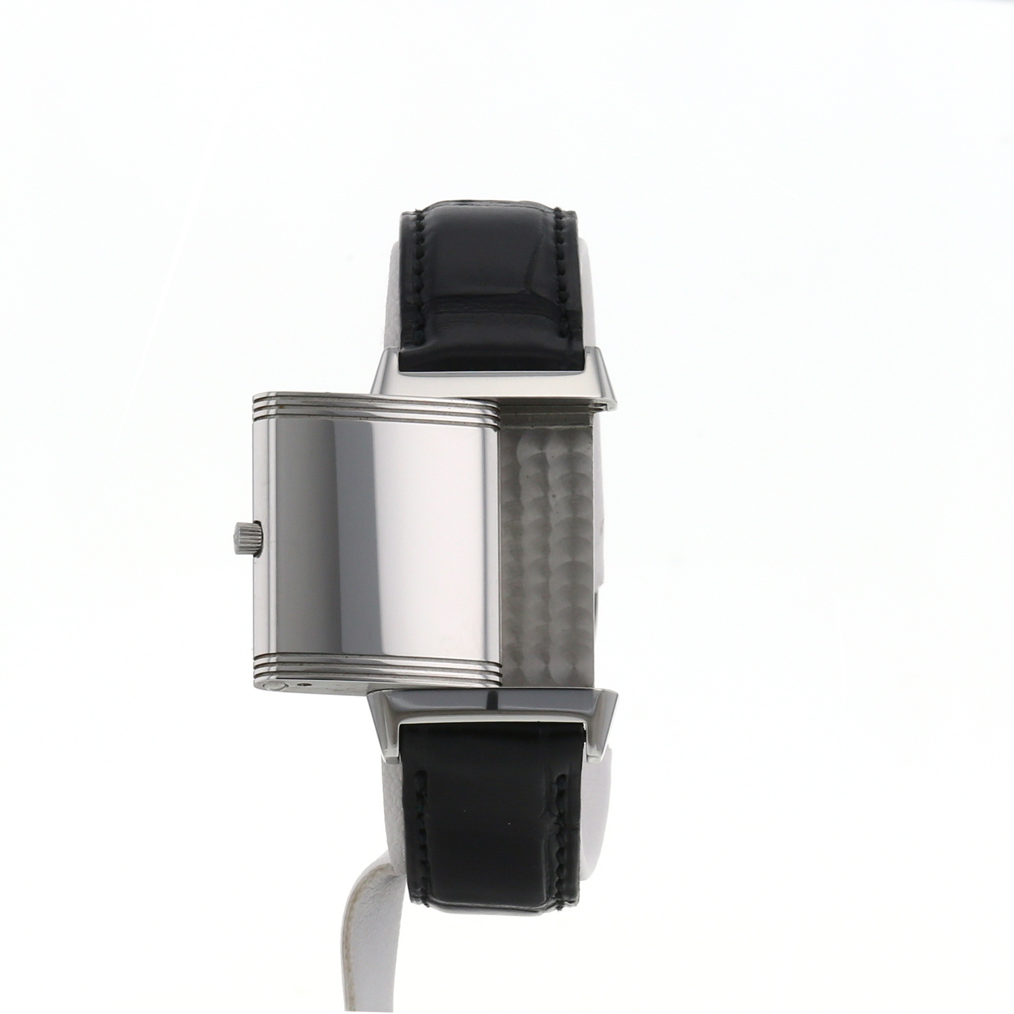 Montre Jaeger Lecoultre Reverso en acier Ref :  250886 Vers  2000 - Detail D2