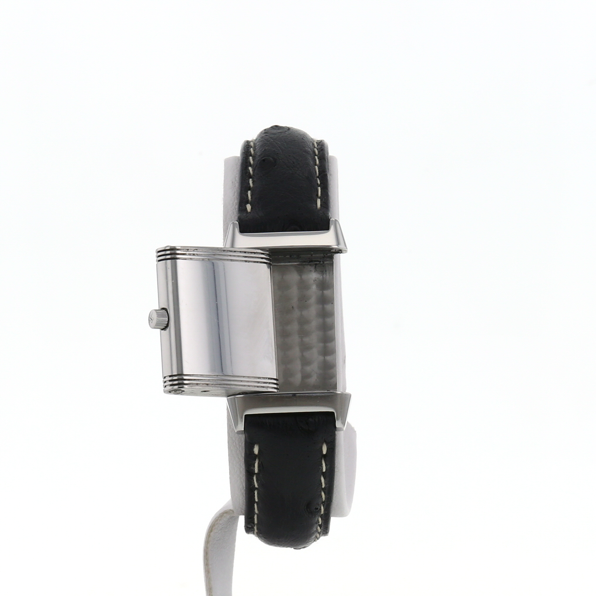 Montre Jaeger-LeCoultre Reverso Lady en acier Ref :  260.8.86 Vers  2000 - Detail D2