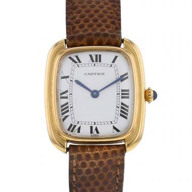 Montre Cartier Tonneau en or jaune Vers  1990