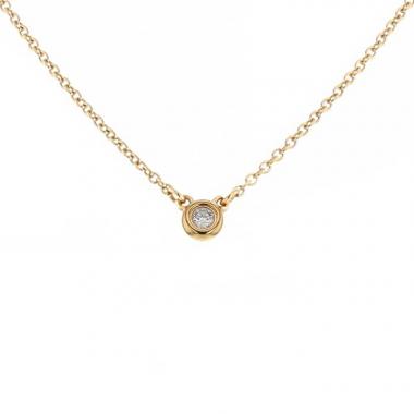 Tiffany 
Co Diamonds By The Yard necklace in yellow gold and diamond Tiffany 
Co Diamonds By The Yard necklace in yellow gold and diamond