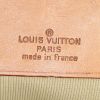 Louis Vuitton Sirius travel bag in brown monogram canvas and natural leather - Detail D4 thumbnail