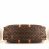 Louis Vuitton Sirius travel bag in brown monogram canvas and natural leather - Detail D5 thumbnail