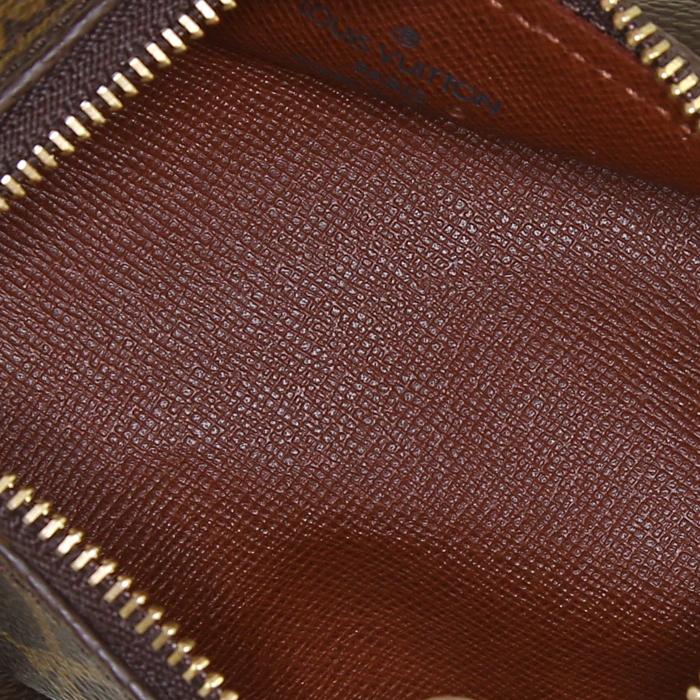 Portafogli Louis Vuitton Koala in tela monogram marrone - Detail D2