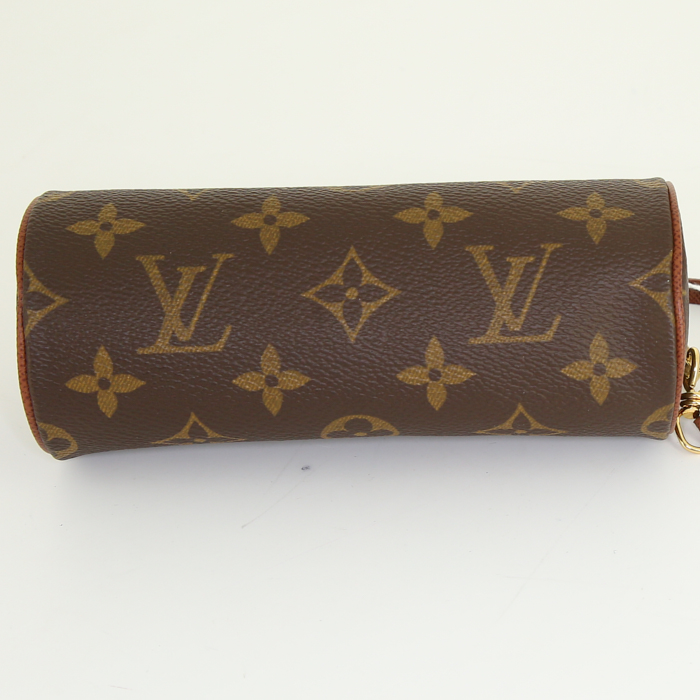 Billetera Louis Vuitton Koala en lona Monogram marrón - Detail D4