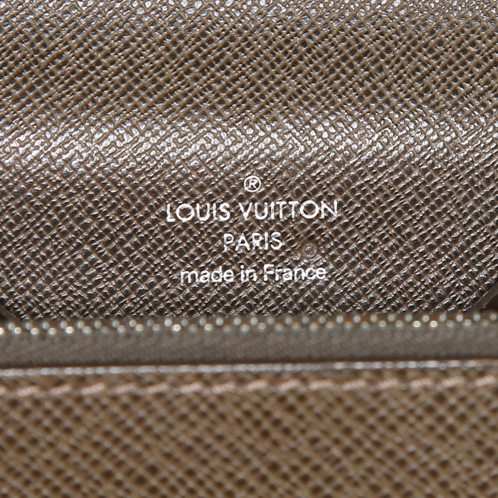 Borsa portadocumenti Louis Vuitton Laguito in pelle taiga marrone - Detail D3