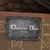 Dior Lady Dior medium model handbag in brown suede and brown leather - Detail D3 thumbnail