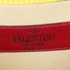Valentino Garavani Rockstud small model shoulder bag in yellow leather - Detail D4 thumbnail