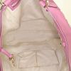 Shopping bag Gucci Soho in pelle martellata rosa - Detail D2 thumbnail