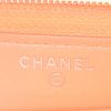 Portafogli Chanel Boy Wallet in pelle verniciata e foderata arancione - Detail D3 thumbnail