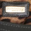 Sac à main Dolce & Gabbana Sicily en fourrure noire et cuir noir - Detail D3 thumbnail