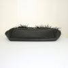 Dolce & Gabbana Sicily handbag in black furr and black leather - Detail D4 thumbnail