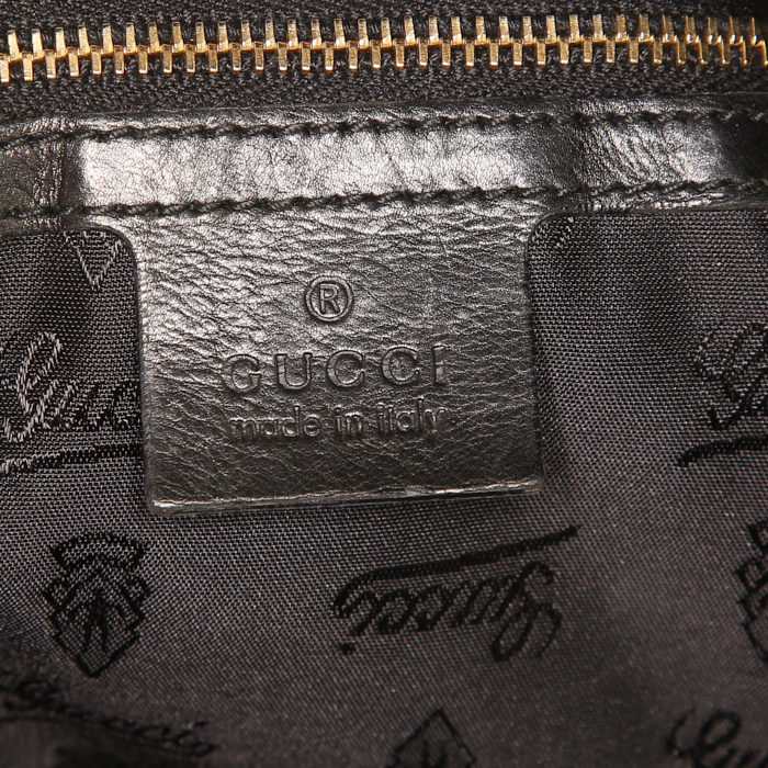 Borsa a tracolla Gucci Hysteria in pitone argentato - Detail D4