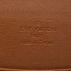 Bolso de mano Louis Vuitton Forsyth modelo pequeño en charol Monogram marrón dorado y cuero natural - Detail D3 thumbnail