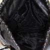 Sac cabas Dolce & Gabbana Sicily en laine grise et cuir noir - Detail D3 thumbnail