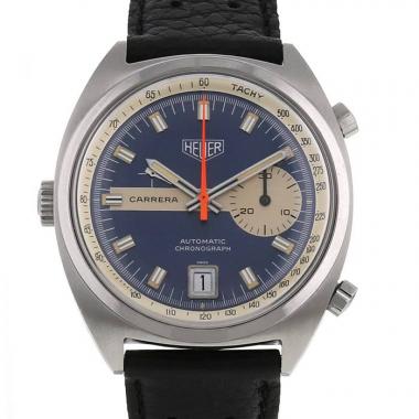 Reloj Heuer Carrera Automatic de acero Circa  1970