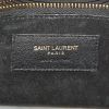Saint Laurent handbag in black suede - Detail D4 thumbnail