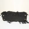 Saint Laurent handbag in black suede - Detail D5 thumbnail
