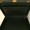 Porta-documentos Louis Vuitton President en cuero taiga verde - Detail D2 thumbnail