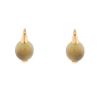Pomellato Luna earrings in pink gold and moonstone - 00pp thumbnail