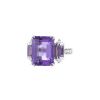 Mauboussin Couleur Baiser ring in white gold,  amethysts and diamonds and in amethyst - 00pp thumbnail