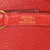 Sac à main Hermès Trim en cuir togo rouge - Detail D3 thumbnail