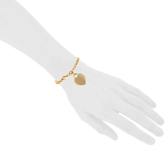 Tiffany 
Co Return To Tiffany bracelet in yellow gold - Detail D1