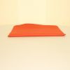 Hermès Bazar pouch in orange togo leather - Detail D4 thumbnail