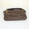 Louis Vuitton Hoxton shoulder bag in damier canvas and brown leather - Detail D4 thumbnail