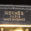 Bolso de mano Hermes Kelly 32 cm en cuero box negro - Detail D4 thumbnail