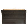 Louis Vuitton trunk in monogram canvas and black lozine (vulcanised fibre) - Detail D4 thumbnail