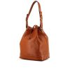 Shopping bag Louis Vuitton petit Noé modello grande in pelle Epi marrone - 00pp thumbnail