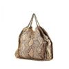 Stella McCartney Falabella handbag in beige and grey canvas - 00pp thumbnail