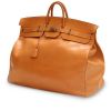 Bolsa de viaje Hermes Haut à Courroies - Travel Bag en cuero natural - 00pp thumbnail