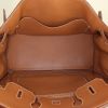 Hermes Birkin 35 cm handbag in gold togo leather - Detail D2 thumbnail