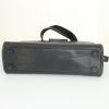 Prada handbag in anthracite grey leather - Detail D4 thumbnail