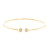 Dinh Van Cube bracelet in yellow gold and diamonds - 00pp thumbnail